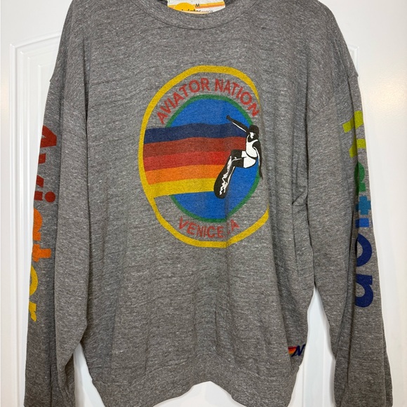 Aviator Nation Tops - Aviator Nation relaxed Crewneck Sweatshirt